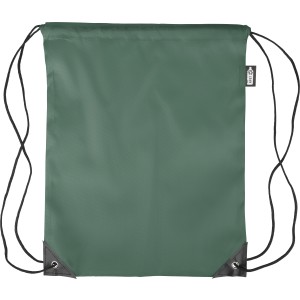 210D rPET poli�szter tornazs�k, z�ld