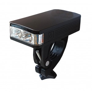 Biciklislmpa CREE LED-del, fekete (kerkpros cikk)