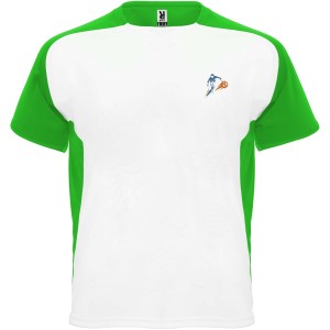 Bugatti rvid ujj uniszex sportpl, white, fern green (T-shirt, pl, kevertszlas, mszlas)