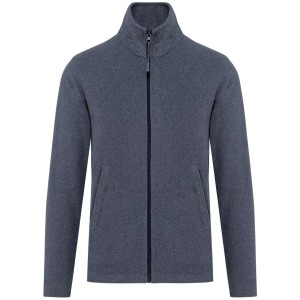 Kariban Falco cipz�ras mikropol�r pul�ver, French Navy Heather