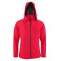 Kariban frfi kapucnis softshell dzseki, Red