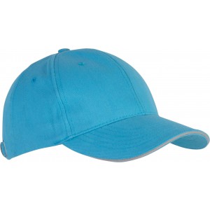 Kup Orlando 6 paneles sapka, Surf Blue/Light Grey
