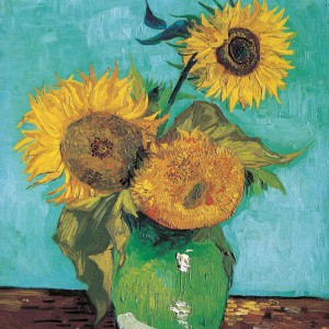 Lemeznaptr Vincent van Gogh 2024, 30  30 cm (naptr)