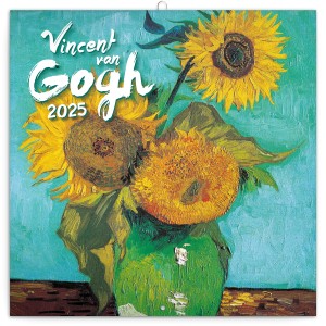 Lemeznaptr Vincent van Gogh 2024, 30  30 cm (naptr)