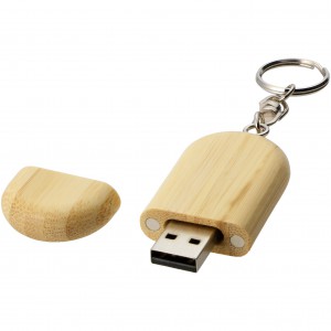 Oval fa pendrive, 4GB (raktri) (pendrive)