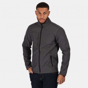 Regatta Octagon frfi dzseki, Seal Grey/Black (dzseki)