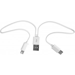 USB tltkbel szett, fehr (vezetk, eloszt, adapter, kbel)